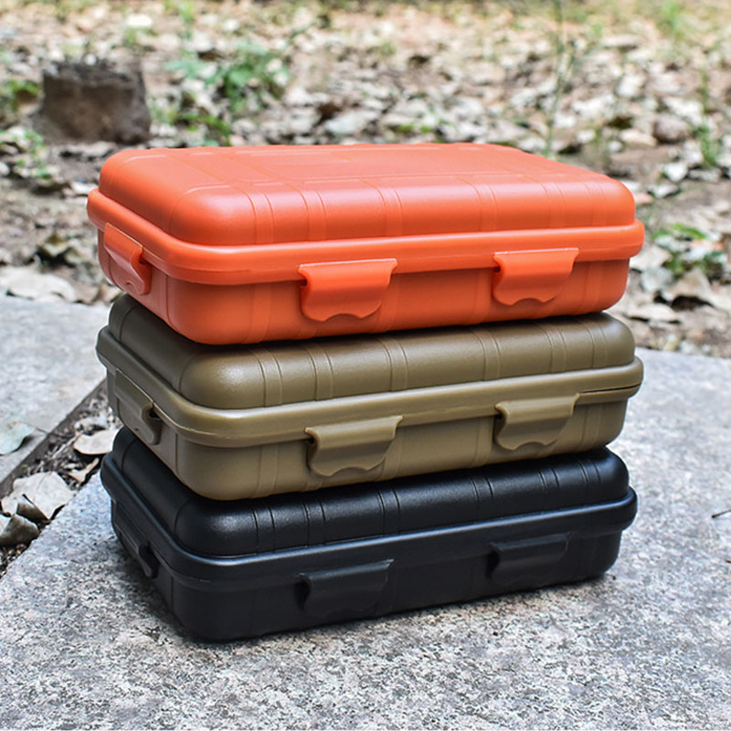 Food Storage News - ใหม่เครื่องมือ EDC ชุดการอยู่รอดกลางแจ้งกล่องปิดผนึกกันกระแทกกล่องกันน้ํา Wild Survival เกรดอาหารกล่องเก็บเครื่องมือแบบพกพากล่อง