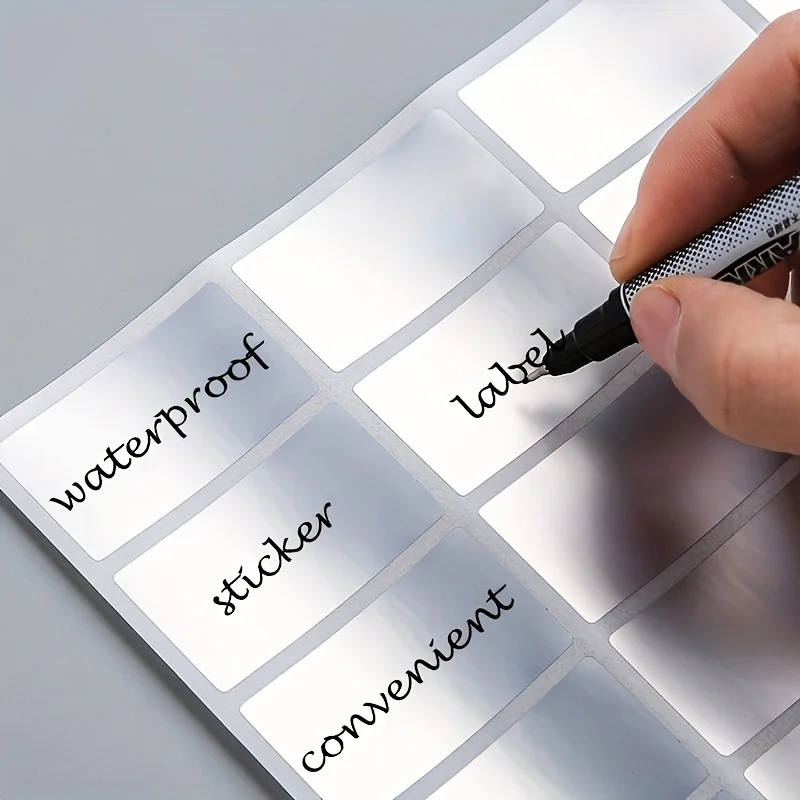 Food Storage Labels - สติ๊กเกอร์ฉลากกันน้ําแบบถอดได้ ดีไซน์อาหารแช่แข็ง ใช้ในสํานักงานและที่บ้าน ถังเก็บของ การย้าย โฟลเดอร์