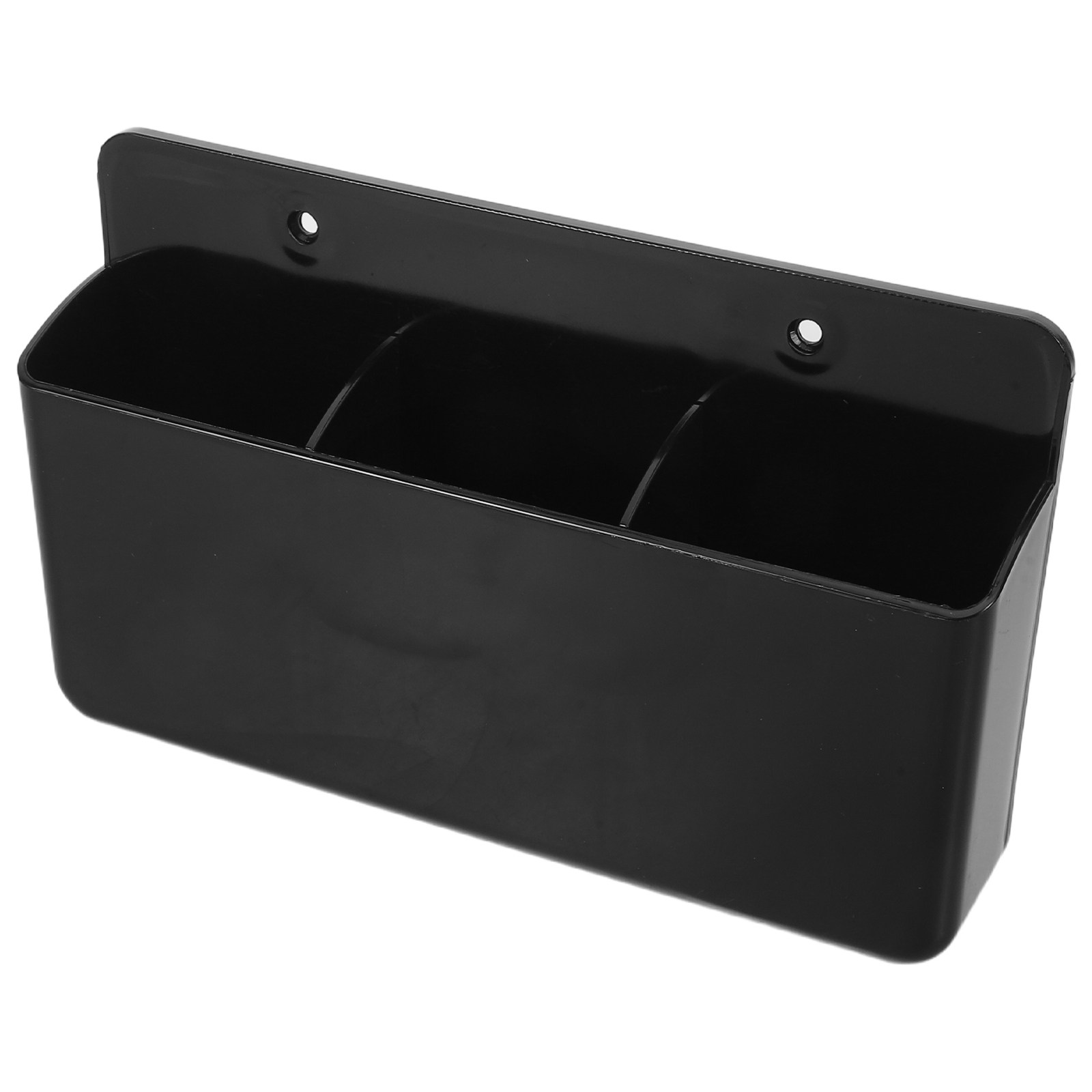 Food Storage And Organizer - กล่องเก็บรีโมทติดผนังแบบ 3 ช่อง พร้อมกาวในตัว สำหรับจัดเก็บรีโมทแอร์และทีวีอเนกประสงค์