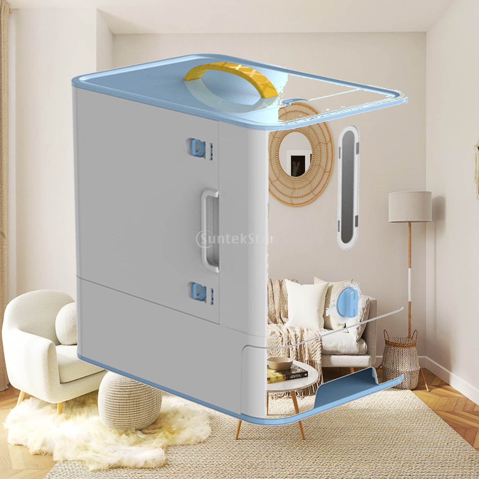 Food Storage In Cabinets - ภาชนะเก็บอาหารสัตว์เลี้ยง สถานีให้อาหารสัตว์เลี้ยงพร้อมชาม ตู้เก็บอาหารสุนัขขนาดใหญ่ กล่องเก็บอาหารสุนัขขนาดใหญ่ ที่จัดเก็บอาหารแมว