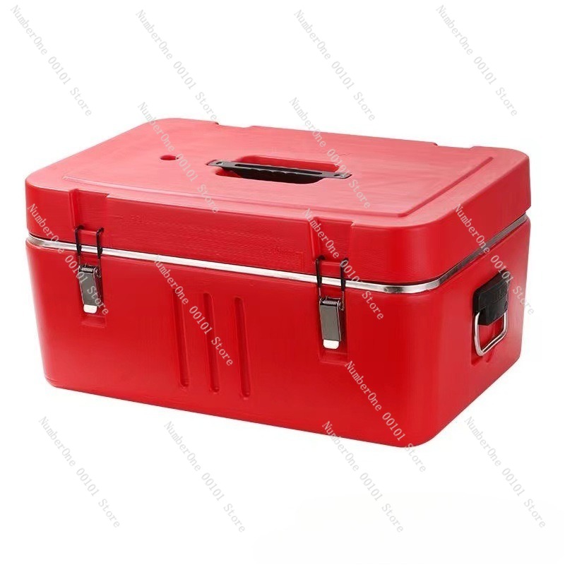 Food Storage In Cooler - กล่องเก็บอาหารสแตนเลสขนาด 60 ลิตร แบบมีฉนวนกันความร้อน สำหรับขนส่งอาหาร กล่องเก็บความร้อน/ความเย็นแบบพกพา