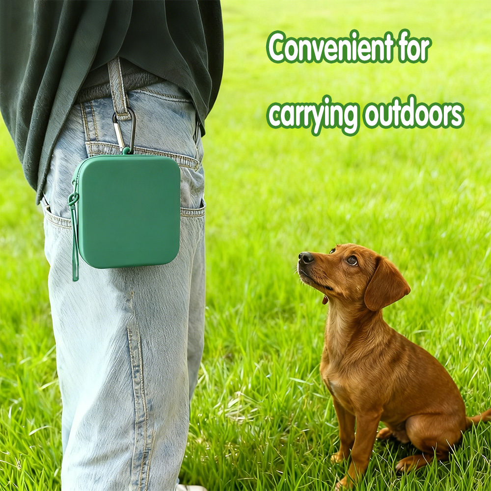 Food Storage For Dog - ถุงใส่อาหารสุนัขแบบซิลิโคนพร้อมถุงเก็บของอเนกประสงค์ขนาดใหญ่และเชือกยก