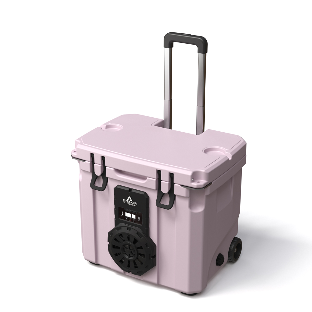 Food Storage In Cooler - กล่องเก็บความเย็นแบบพกพาขนาด 35 ลิตร พร้อมล้อ PE PU