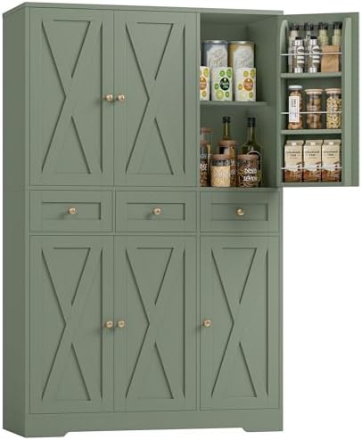 Food Storage Without Pantry - ตู้เก็บของในครัวสไตล์ฟาร์มเฮาส์ 67