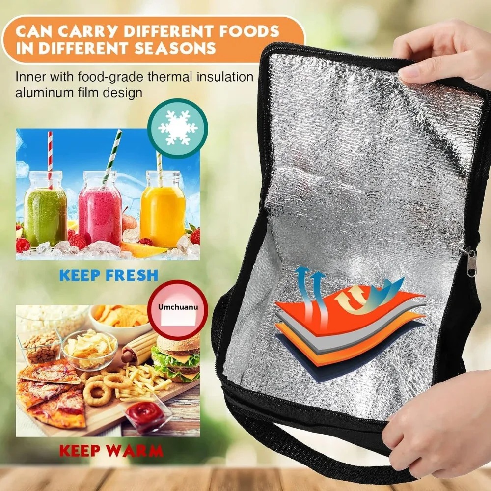 กระเป๋าเก็บความร้อนแบบพับได้ ก - Food Storage Reusable Bags บทวิจารณ์และราคา