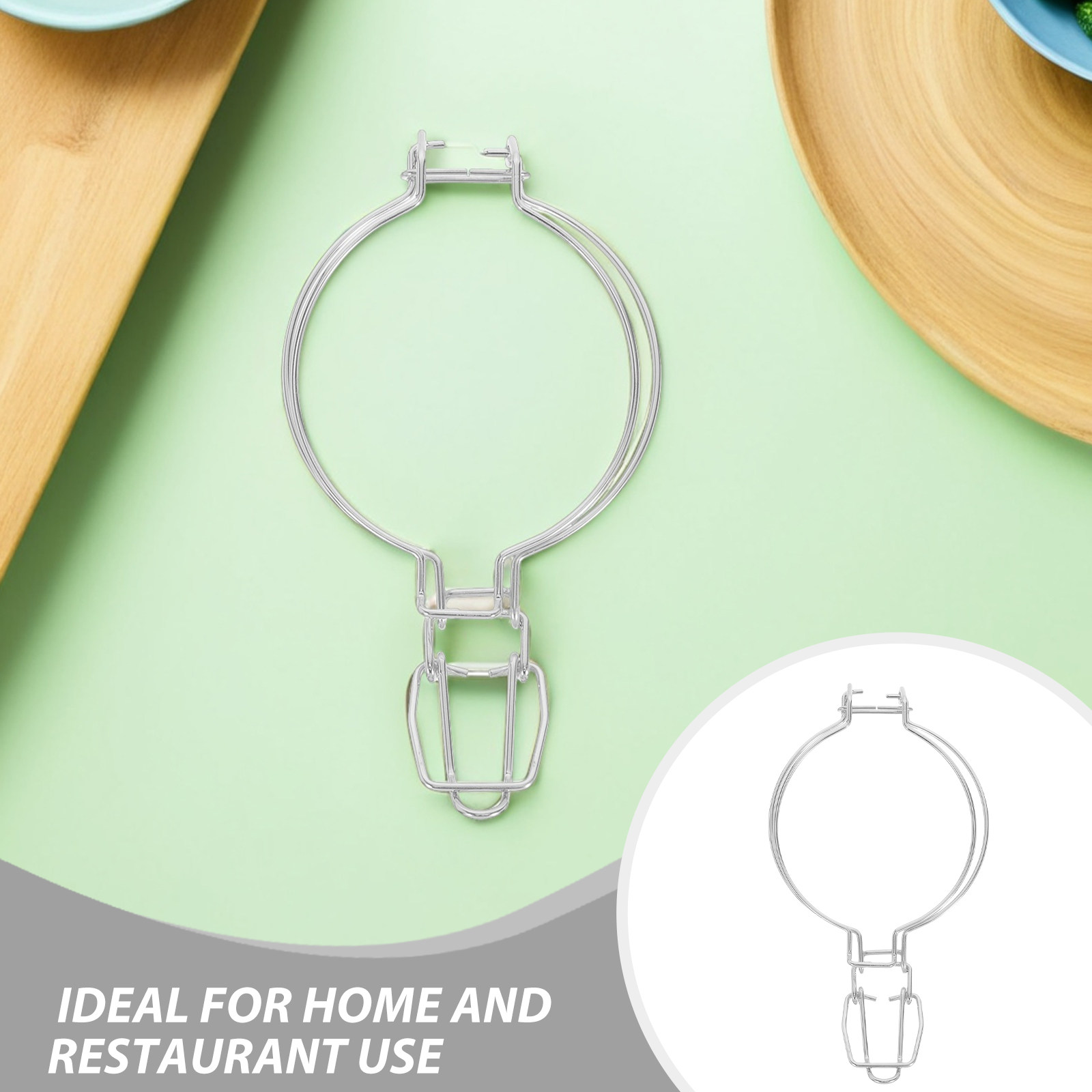 6 ชิ้น ตัวล็อกสแตนเลสแบบสแนปสำ - Food Storage Glass Containers บทวิจารณ์และราคา