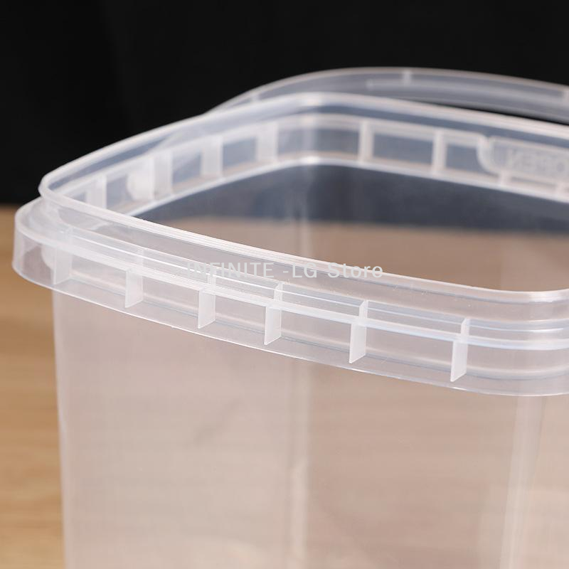10 ชิ้น ถังพลาสติก 500/1000 มล - Food Storage Box Plastic บทวิจารณ์และราคา