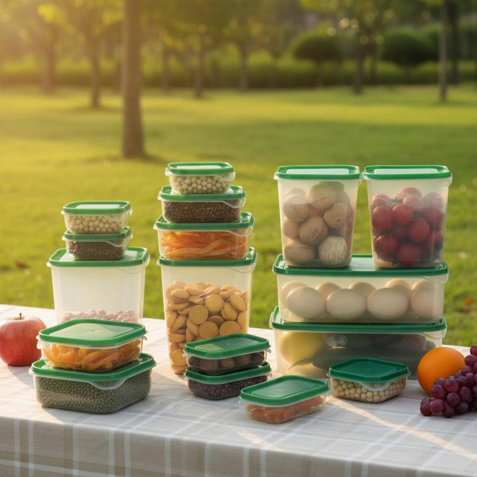 ชุดกล่องเก็บอาหารในตู้เย็น 17  - Food Storage Box Plastic บทวิจารณ์และราคา