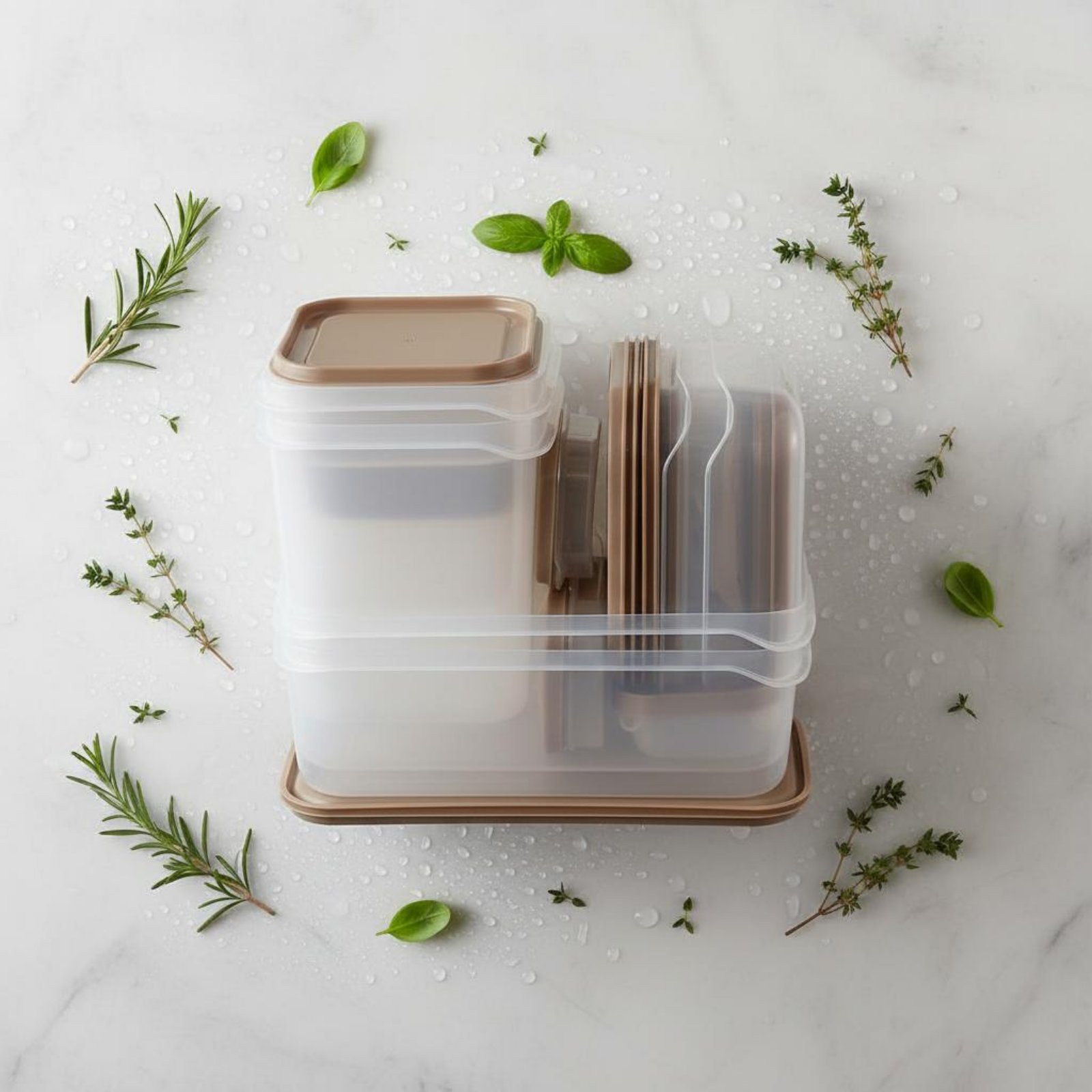 ชุดกล่องเก็บอาหารในตู้เย็น 17  - Food Storage Box Plastic บทวิจารณ์และราคา