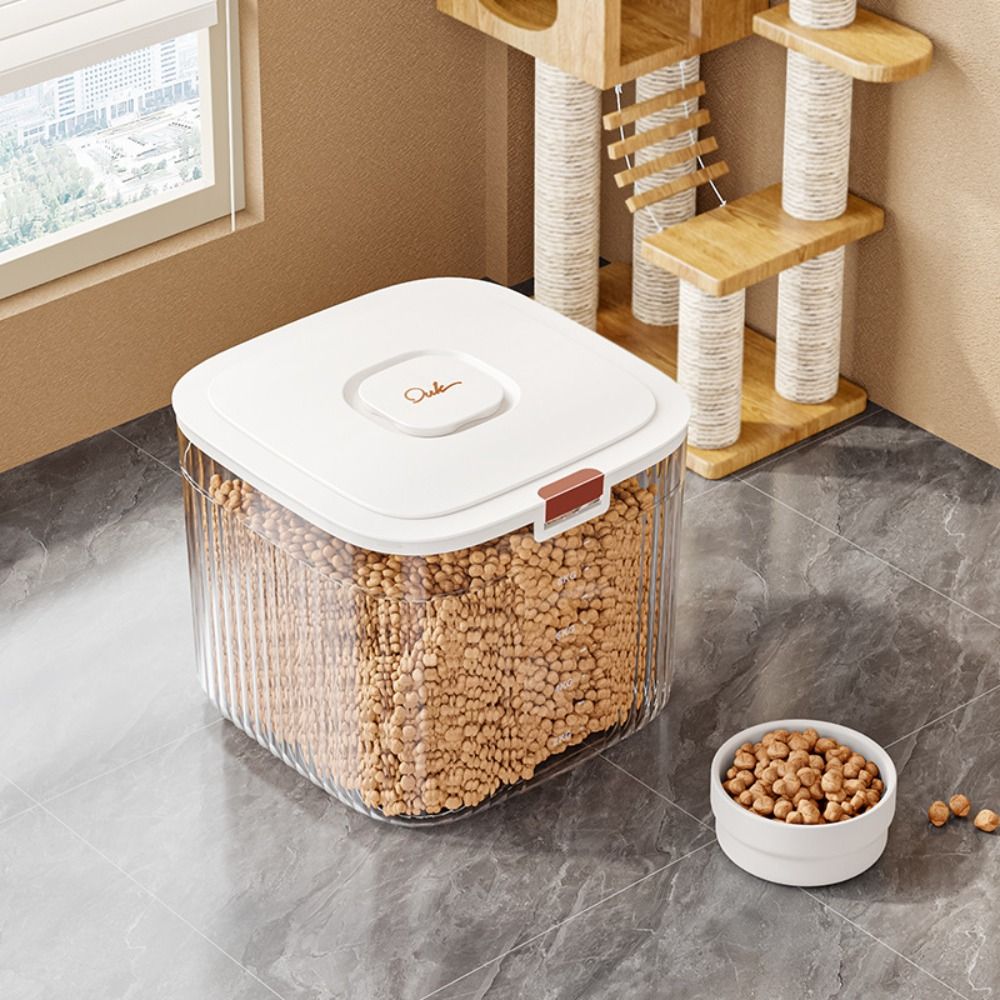 กล่องเก็บอาหารสัตว์เลี้ยงแบบฝา - Food Storage For Dog บทวิจารณ์และราคา