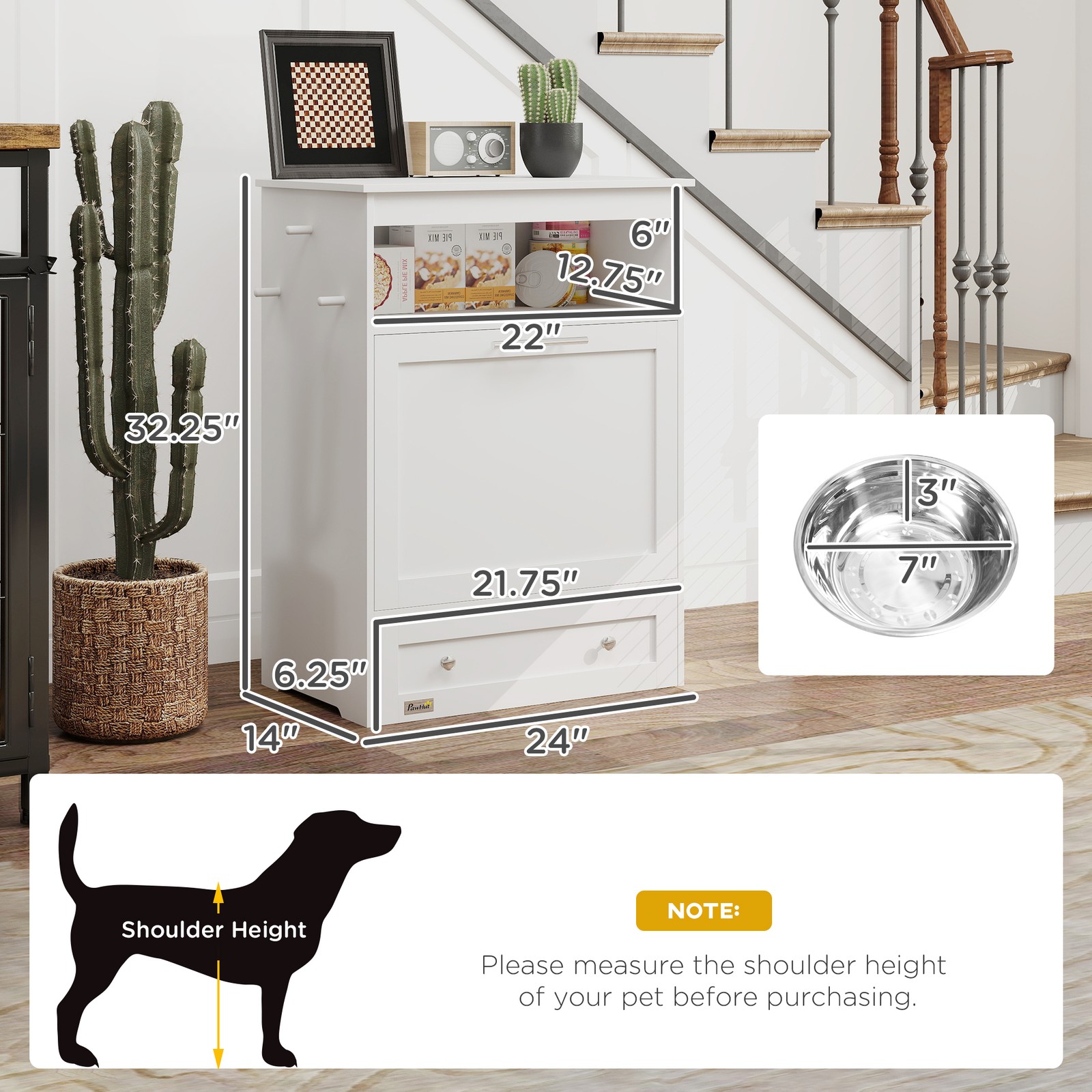สถานีให้อาหารสัตว์เลี้ยง, ตู้เ - Food Storage In Cabinets บทวิจารณ์และราคา
