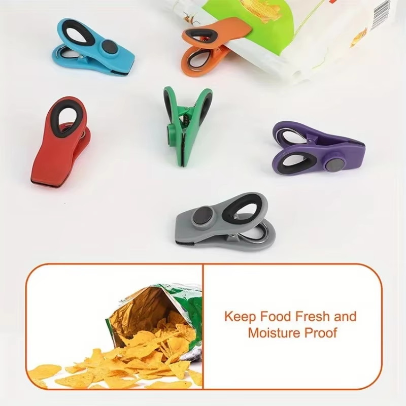 คลิปหนีบถุงอาหารแบบใช้ซ้ำได้ 1 - Food Storage Reusable Bags บทวิจารณ์และราคา