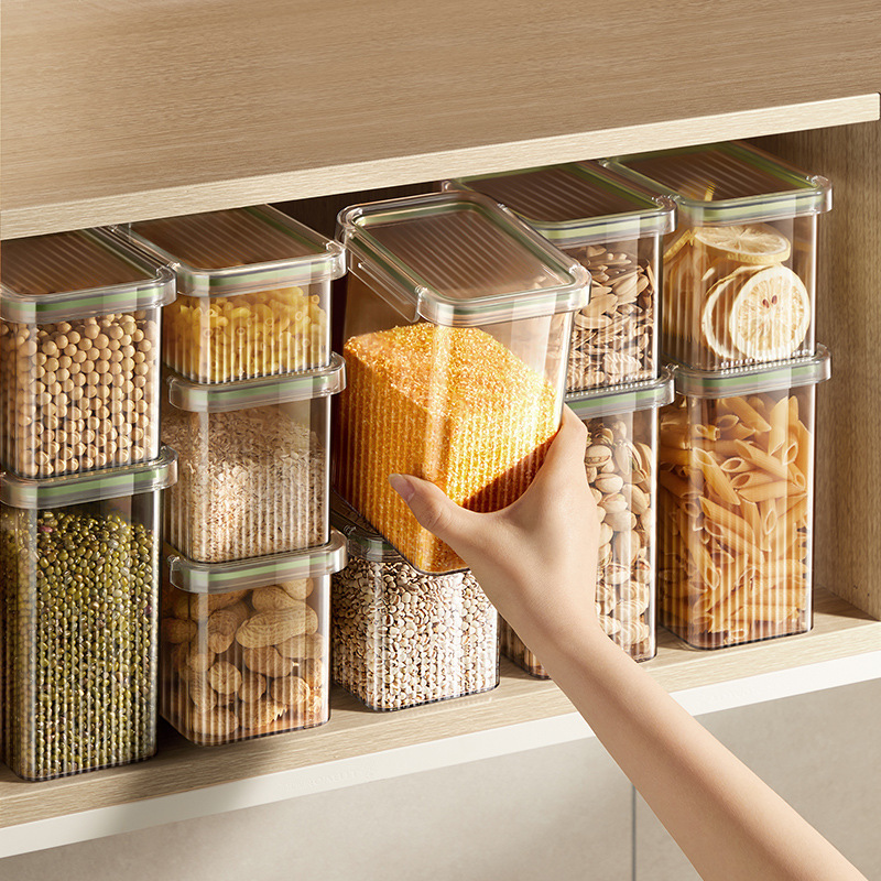 ภาชนะเก็บสี่เหลี่ยม 1 ชิ้นสําห - Food Storage Not Plastic บทวิจารณ์และราคา