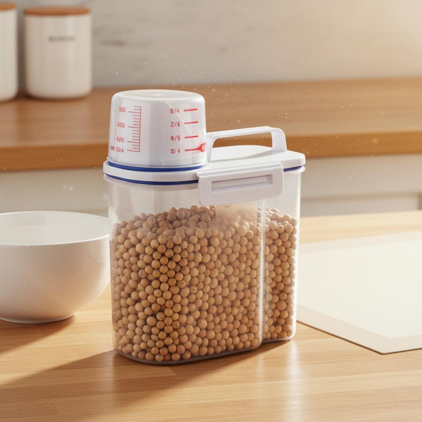 ภาชนะเก็บข้าวสาร กล่องจ่ายข้าว - Food Storage And Organizer บทวิจารณ์และราคา