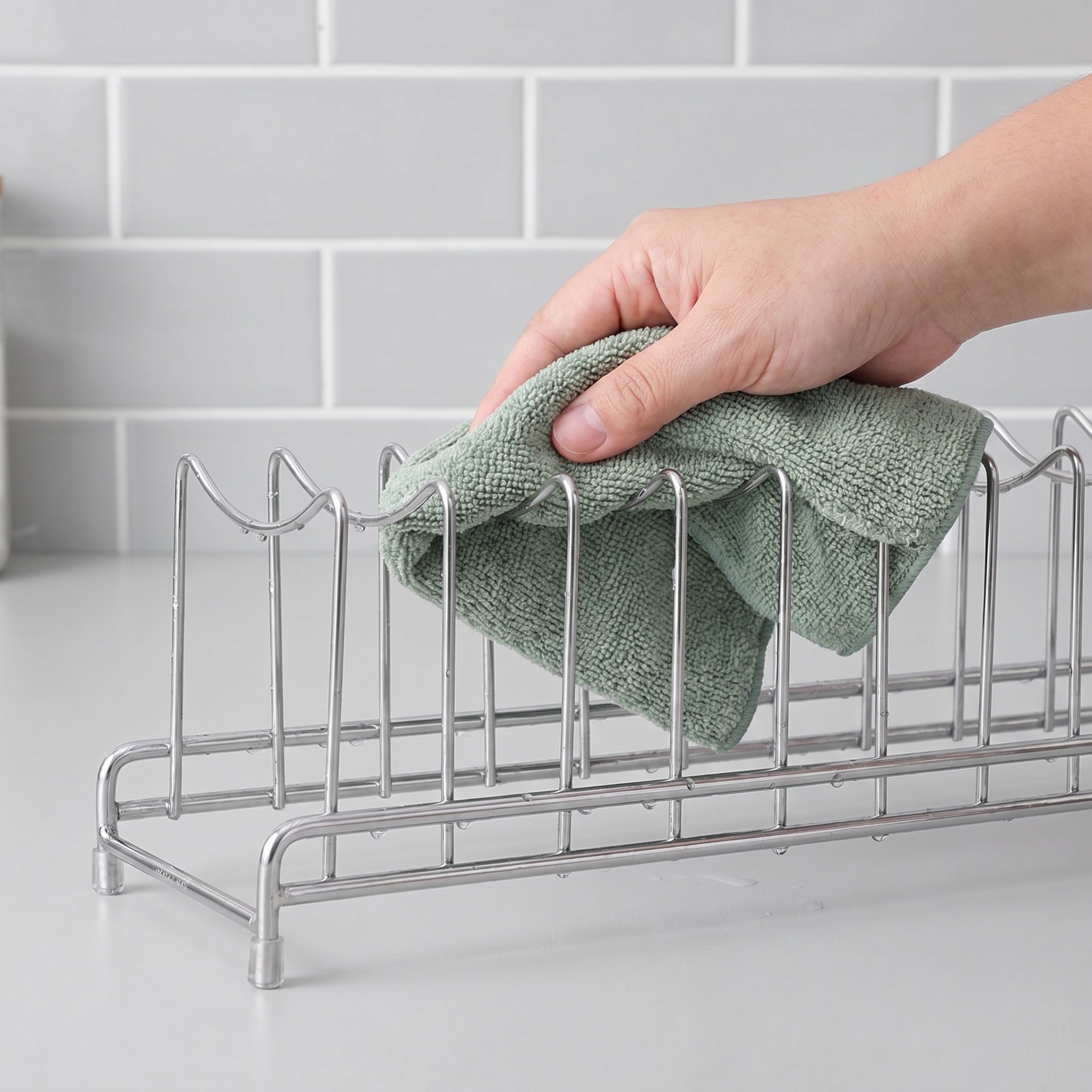 ชั้นวางฝาหม้อสแตนเลส 9 ช่อง สำ - Food Storage And Organizer บทวิจารณ์และราคา