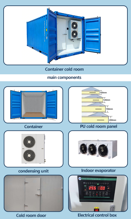 ตู้คอนเทนเนอร์แช่เย็นคุณภาพสูง - Food Storage In Cooler บทวิจารณ์และราคา