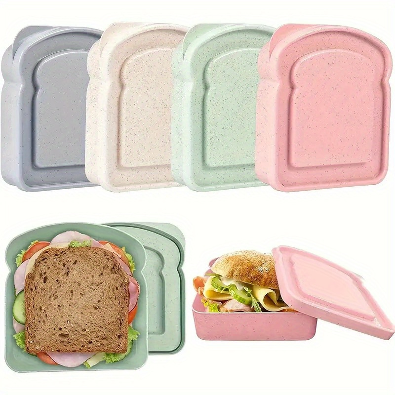 กล่องเบนโตะ 1 ชิ้น, ภาชนะแซนวิ - Food Storage Box Plastic บทวิจารณ์และราคา