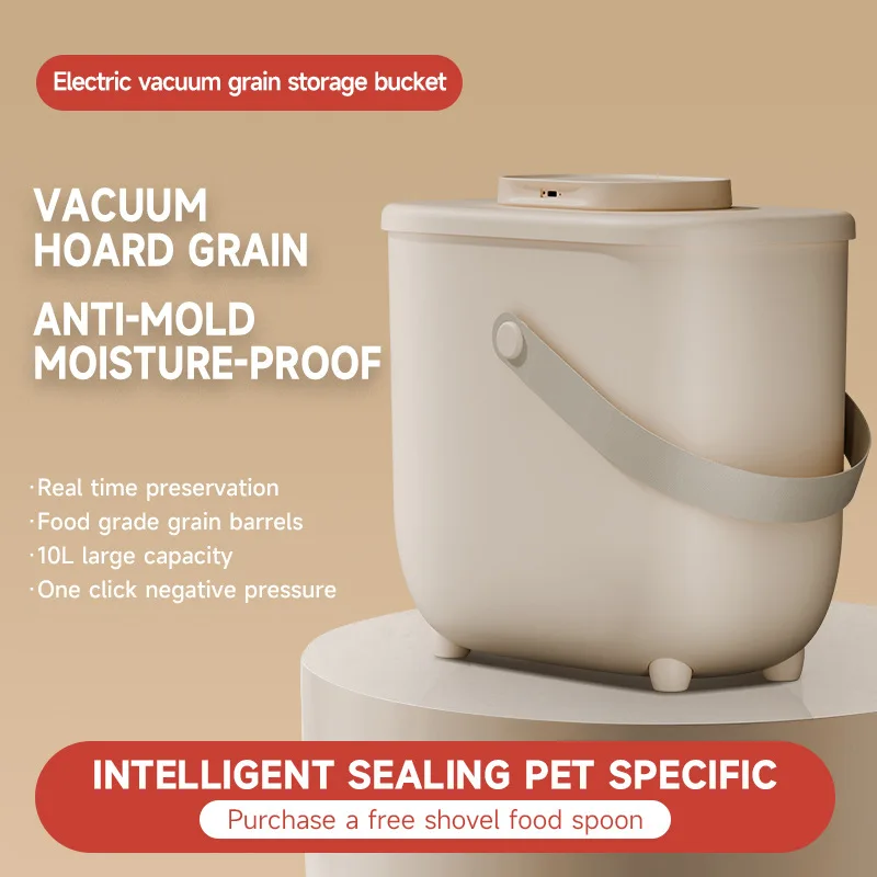 ภาชนะเก็บอาหารสัตว์เลี้ยงแบบสุ - Food Storage For Dog บทวิจารณ์และราคา