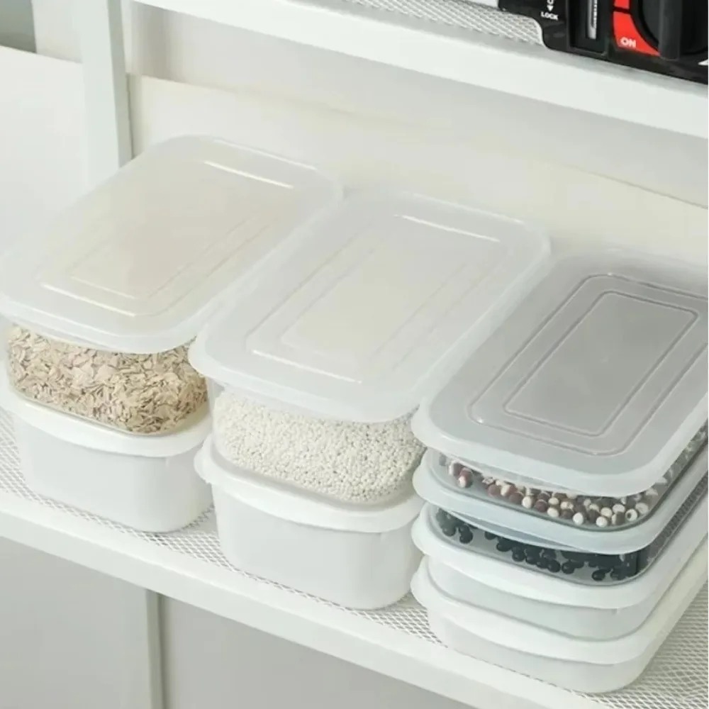1/3/10PC ตู้เย็นแบบพกพา กล่องเ - Food Storage Box Plastic บทวิจารณ์และราคา