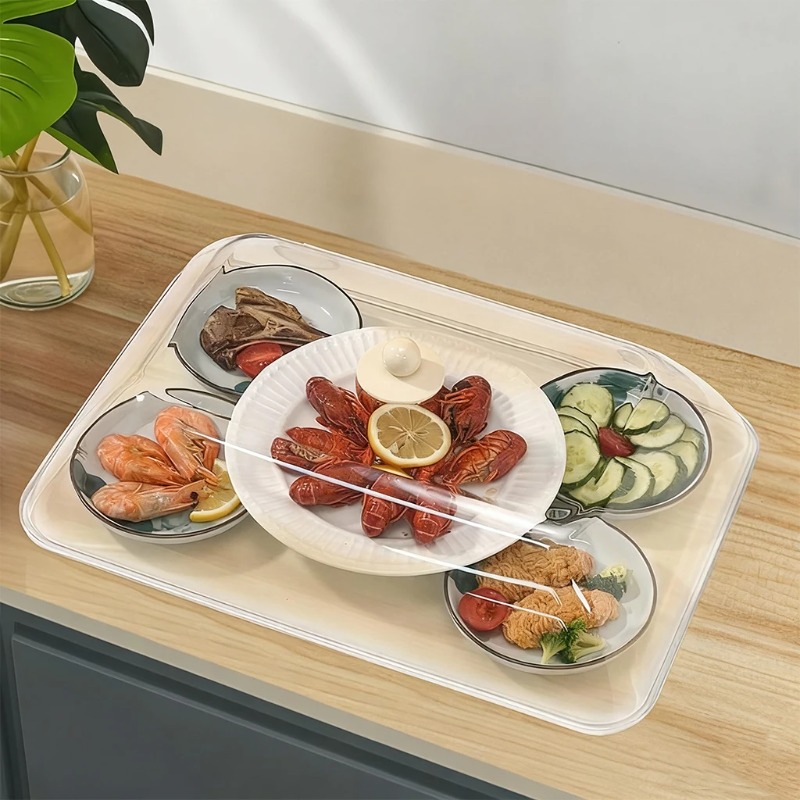 WORTHBUY ฝาครอบอาหารพลาสติกแบบ - Food Storage Plastic บทวิจารณ์และราคา