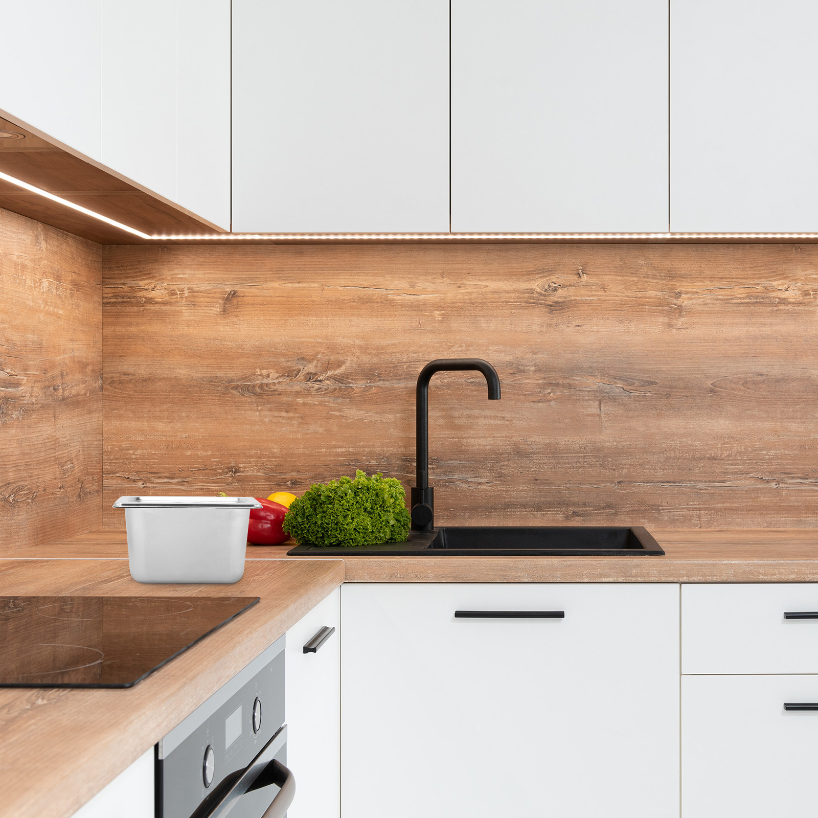 ชุดอ่างสแตนเลสสำหรับใส่ผลไม้แล - Food Storage Home บทวิจารณ์และราคา