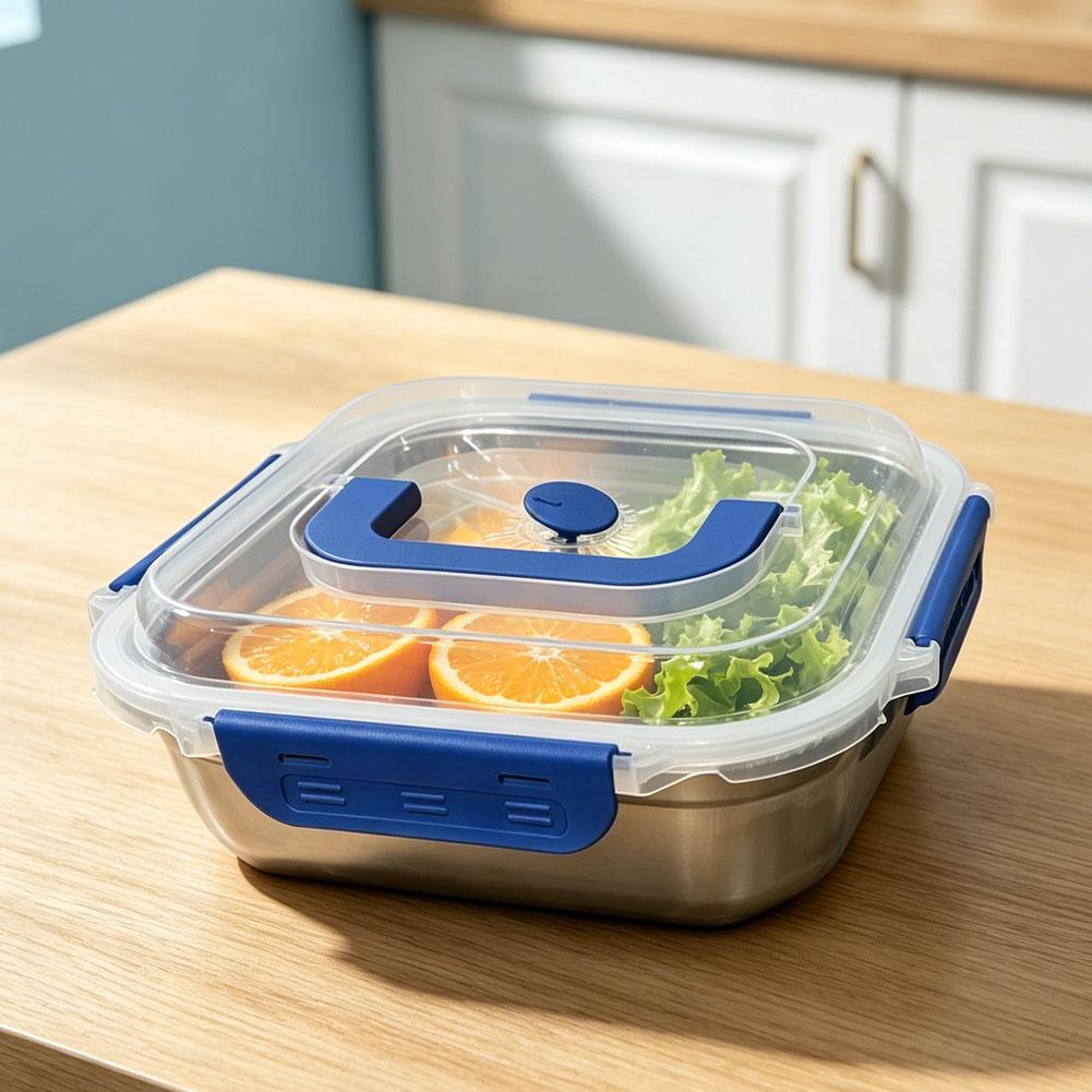 กล่องเก็บอาหารสแตนเลส 304 กล่อ - Food Storage Not Plastic บทวิจารณ์และราคา