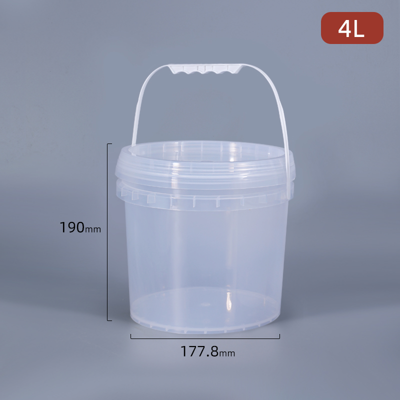 1PC 4 ลิตรถังพลาสติกกลม Airtig - Food Storage Not Plastic บทวิจารณ์และราคา