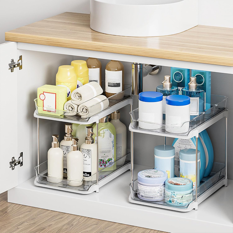 กล่องเก็บของอเนกประสงค์ 2 ชั้น - Food Storage Without Pantry บทวิจารณ์และราคา
