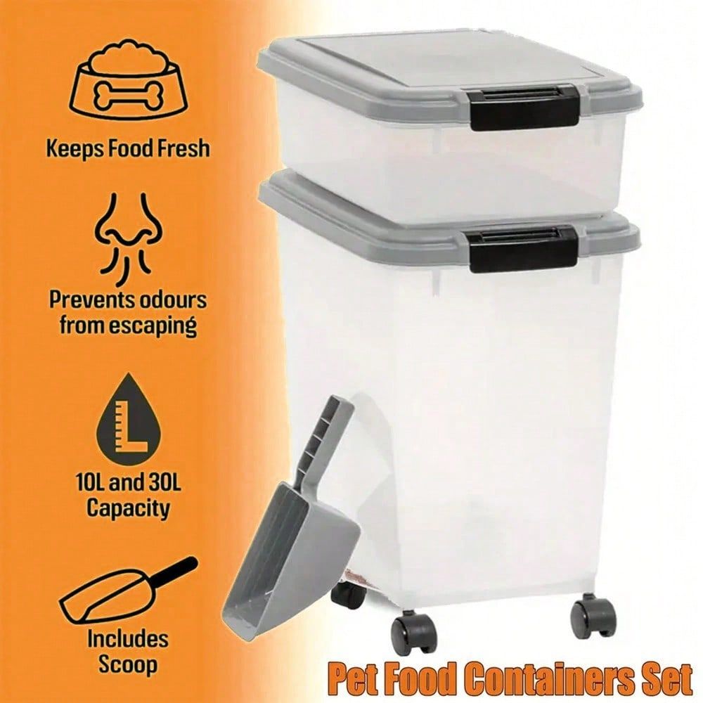 ภาชนะเก็บอาหาร, ชุด 30 ปอนด์ 1 - Food Storage For Dog บทวิจารณ์และราคา
