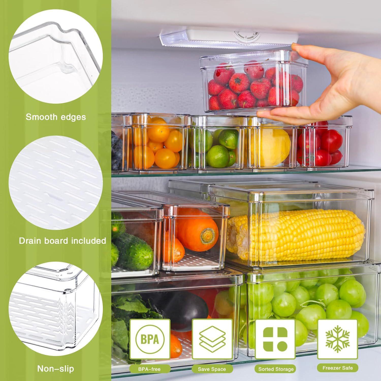 กล่องจัดระเบียบตู้เย็น 10/14 ช - Food Storage Without Pantry บทวิจารณ์และราคา