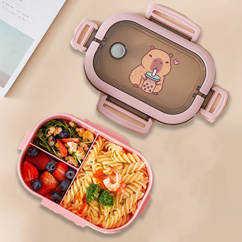กล่องข้าวกลางวันลายคาปิบาร่า ล - Food Storage And Organizer บทวิจารณ์และราคา