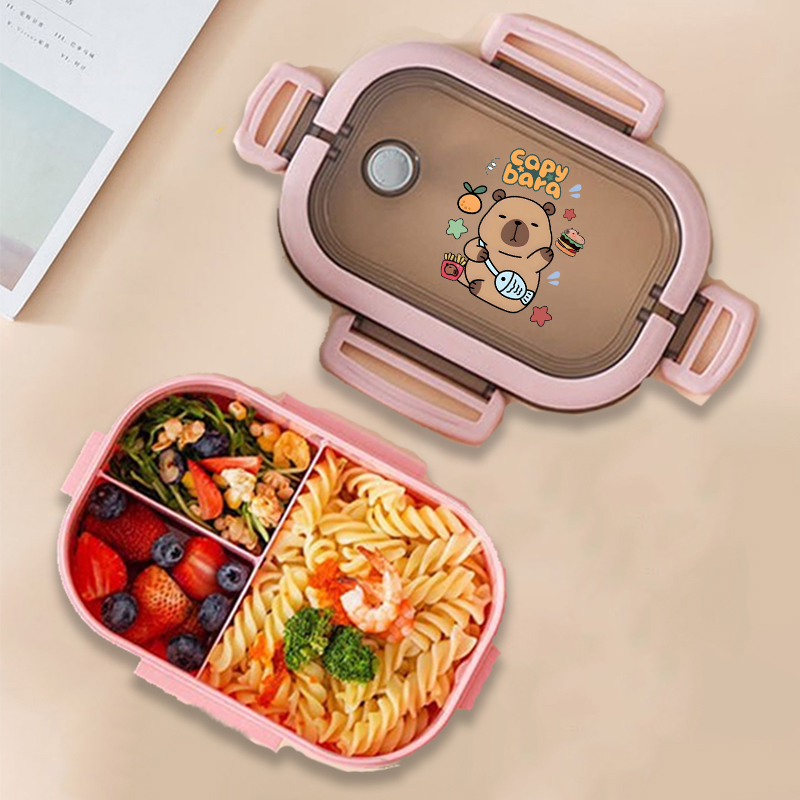กล่องข้าวกลางวันลายคาปิบาร่า ล - Food Storage And Organizer บทวิจารณ์และราคา