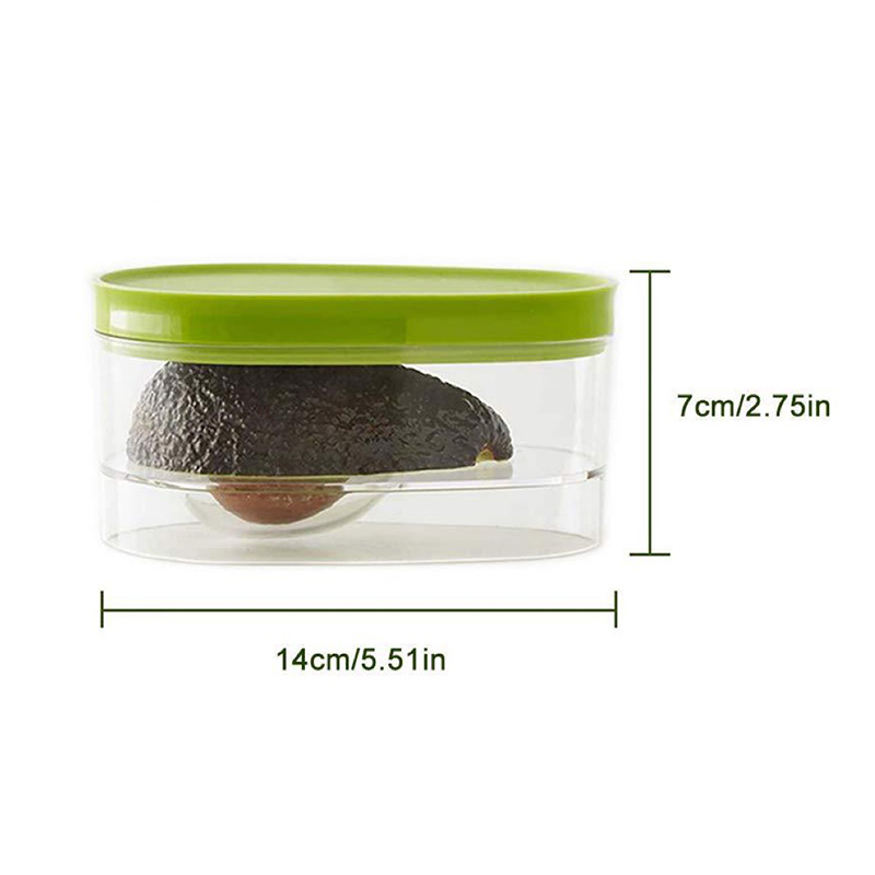 กล่องเก็บอะโวคาโด ประหยัดพื้นท - Food Storage Box Plastic บทวิจารณ์และราคา