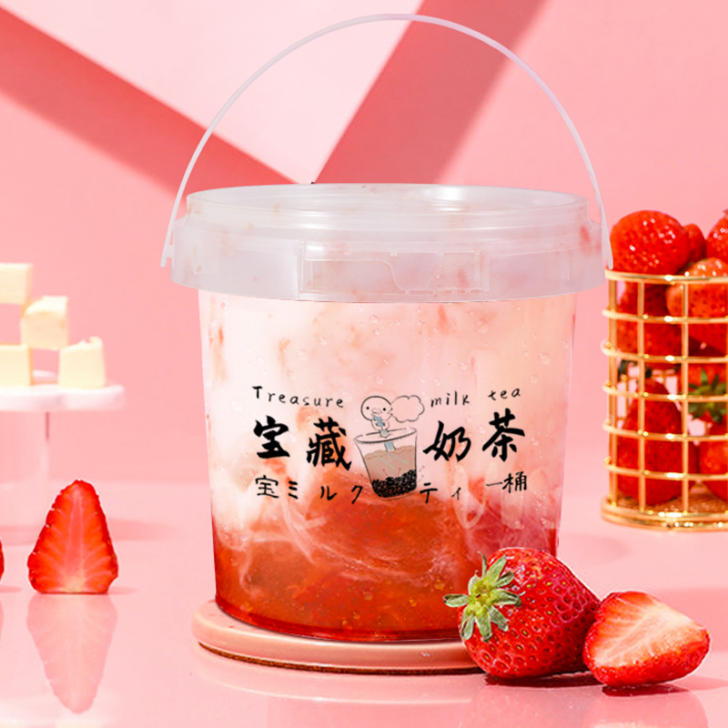 1PCS 2L เกรดอาหารพลาสติกพร้อมฝ - Food Storage Not Plastic บทวิจารณ์และราคา