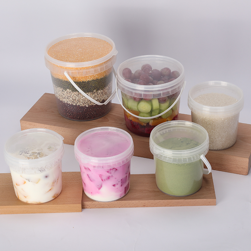 1PCS 2L เกรดอาหารพลาสติกพร้อมฝ - Food Storage Not Plastic บทวิจารณ์และราคา
