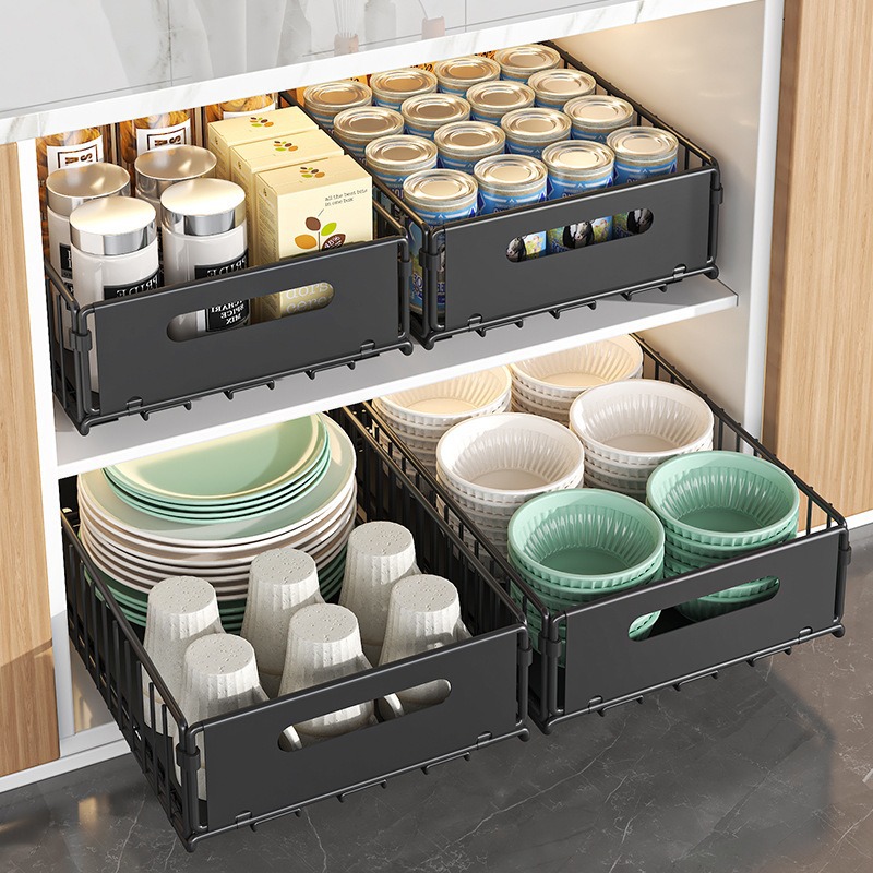 ตะกร้าเก็บของแบบเลื่อนออกสำหรั - Food Storage Without Pantry บทวิจารณ์และราคา