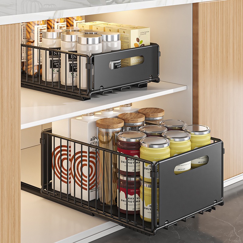 ตะกร้าเก็บของแบบเลื่อนออกสำหรั - Food Storage Without Pantry บทวิจารณ์และราคา
