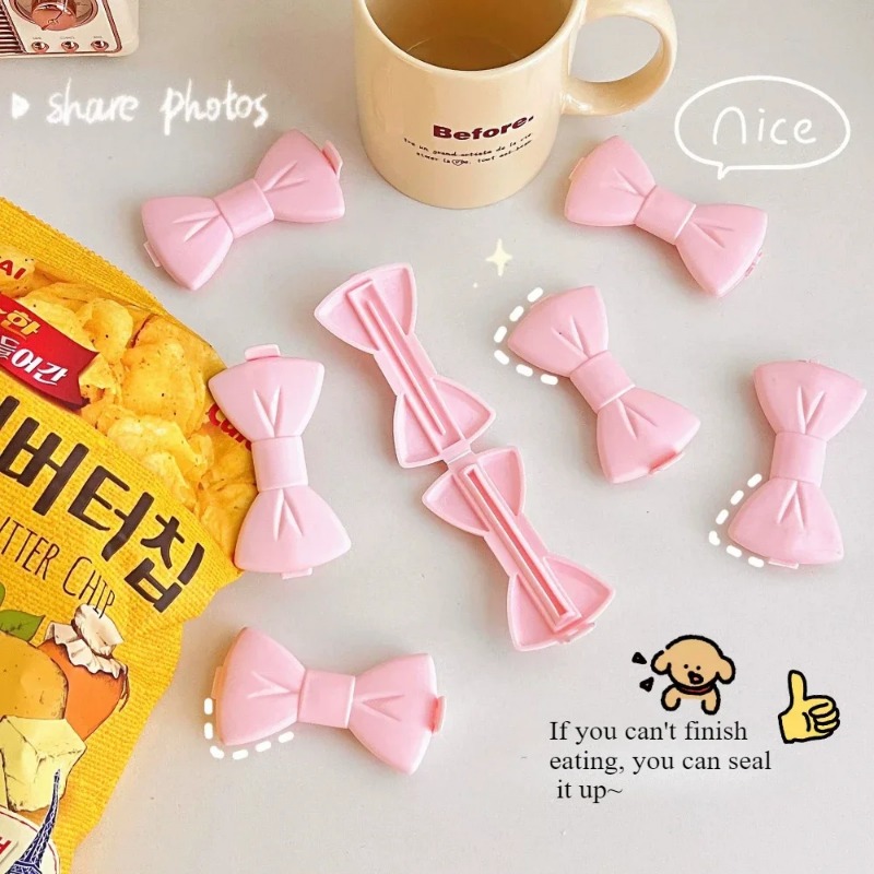 คลิปหนีบถุงอาหารน่ารัก 5 ชิ้น  - Food Storage Reusable Bags บทวิจารณ์และราคา