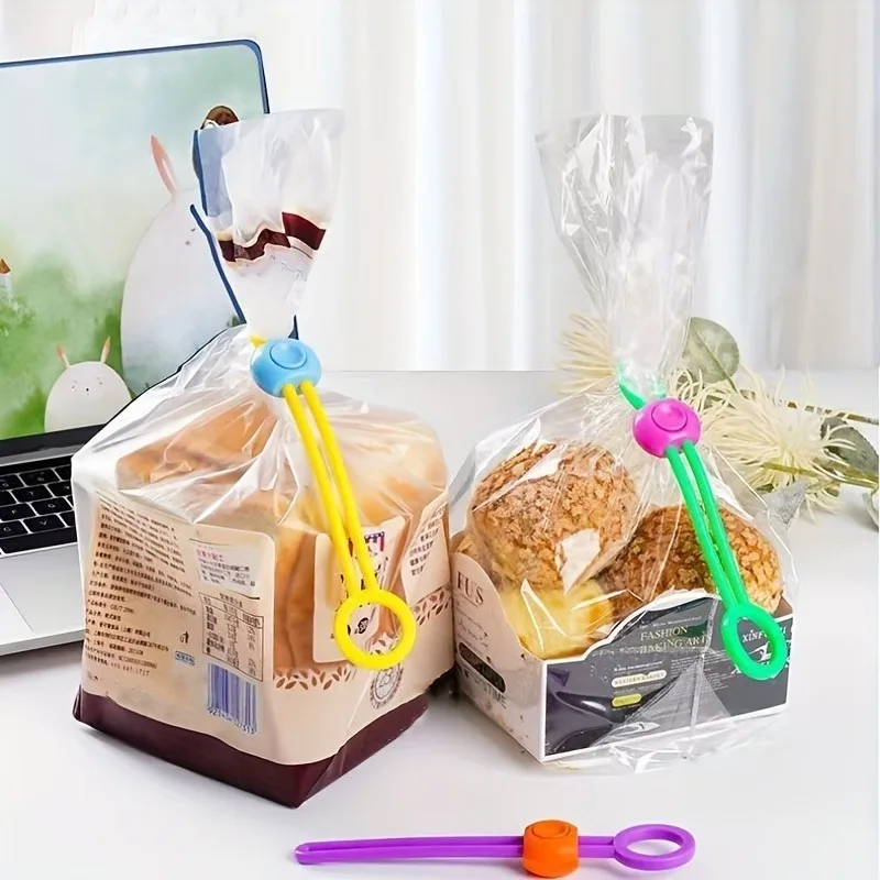 5/10ชิ้นคลิปหนีบเก็บอาหารแบบพก - Food Storage Reusable Bags บทวิจารณ์และราคา