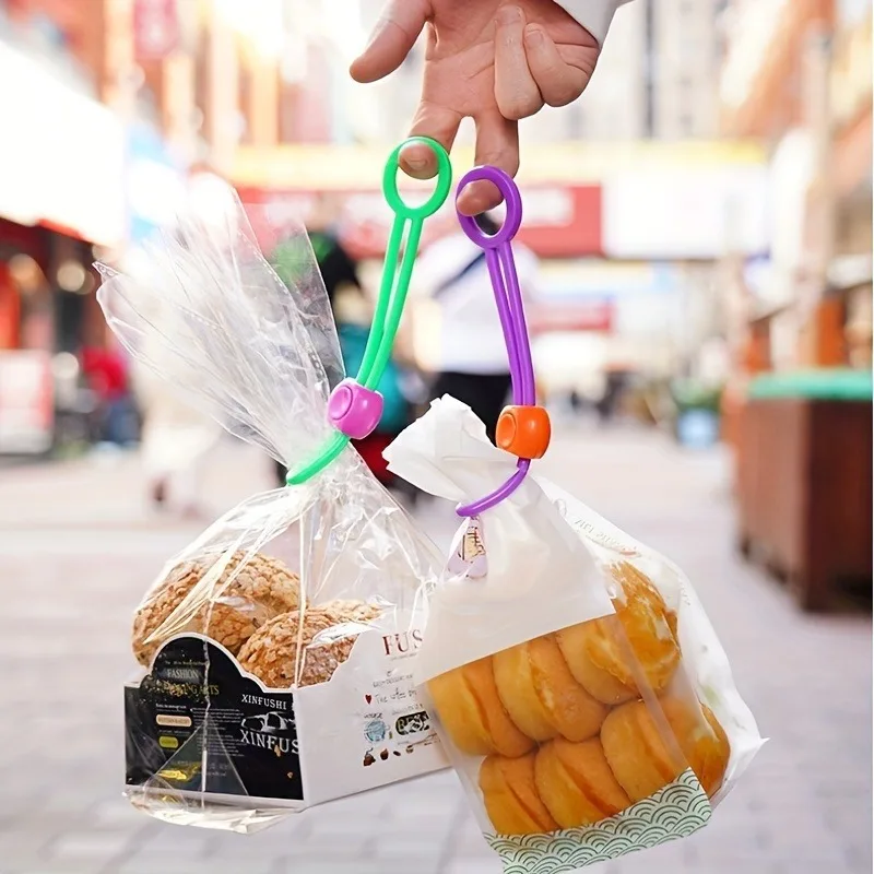 5/10ชิ้นคลิปหนีบเก็บอาหารแบบพก - Food Storage Reusable Bags บทวิจารณ์และราคา