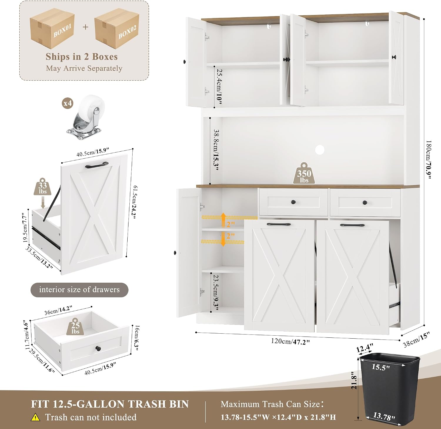 ตู้เก็บของในครัวแบบตั้งพื้น ตู - Food Storage Without Pantry บทวิจารณ์และราคา