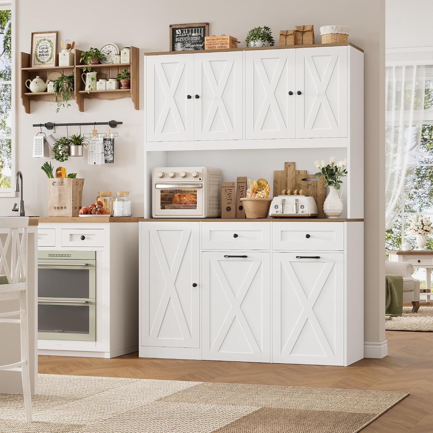 ตู้เก็บของในครัวแบบตั้งพื้น ตู - Food Storage Without Pantry บทวิจารณ์และราคา
