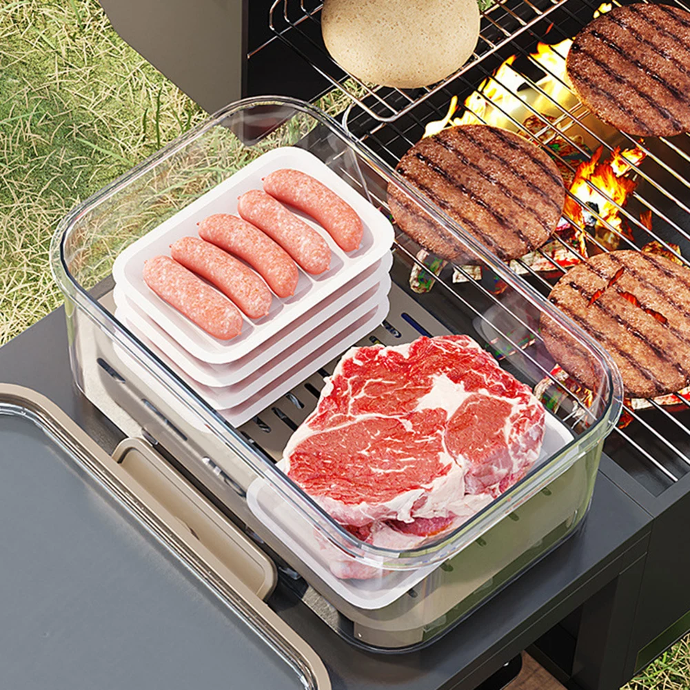 ภาชนะเก็บอาหารแบบพกพาขนาดใหญ่ค - Food Storage Box Plastic บทวิจารณ์และราคา