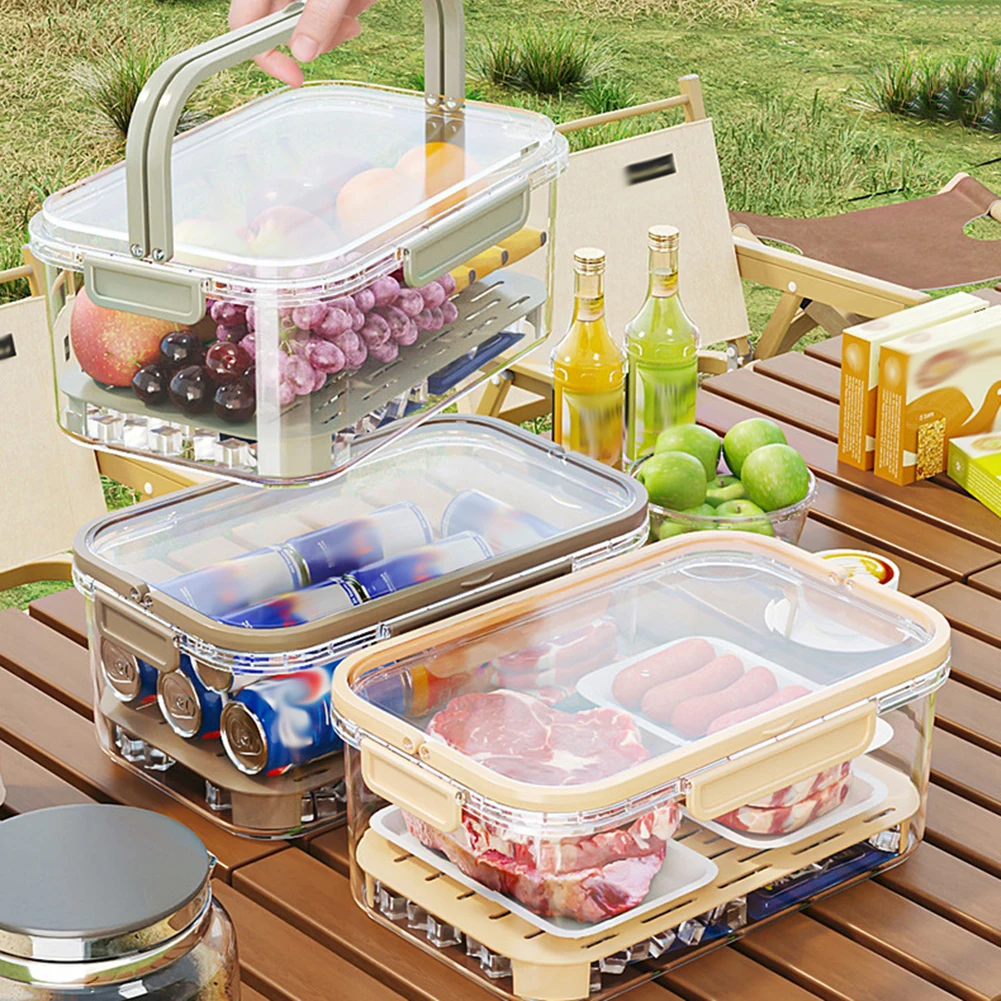 ภาชนะเก็บอาหารแบบพกพาขนาดใหญ่ค - Food Storage Box Plastic บทวิจารณ์และราคา
