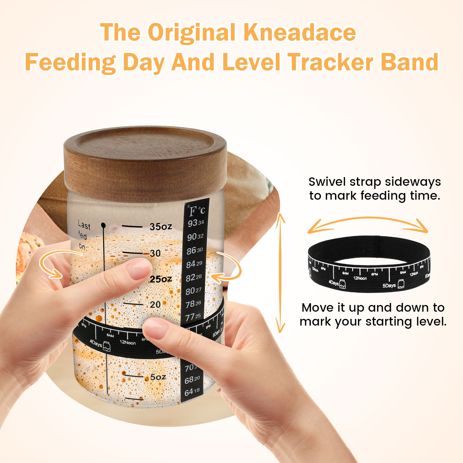 Sourdough ชุดโถสำหรับเริ่มใช้ง - Food Storage Glass Containers บทวิจารณ์และราคา