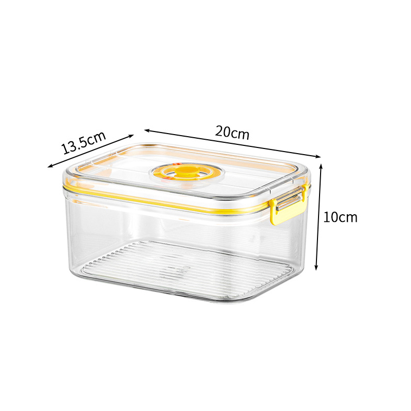 สูญญากาศสดกล่องตู้เย็นกระป๋องป - Food Storage Box Plastic บทวิจารณ์และราคา