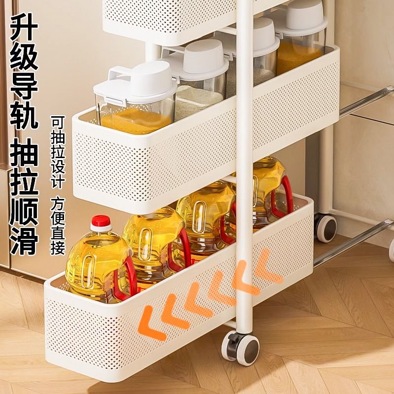 สแตนเลสห้องครัวชั้นวางรอยแยกตู - Food Storage In Cabinets บทวิจารณ์และราคา