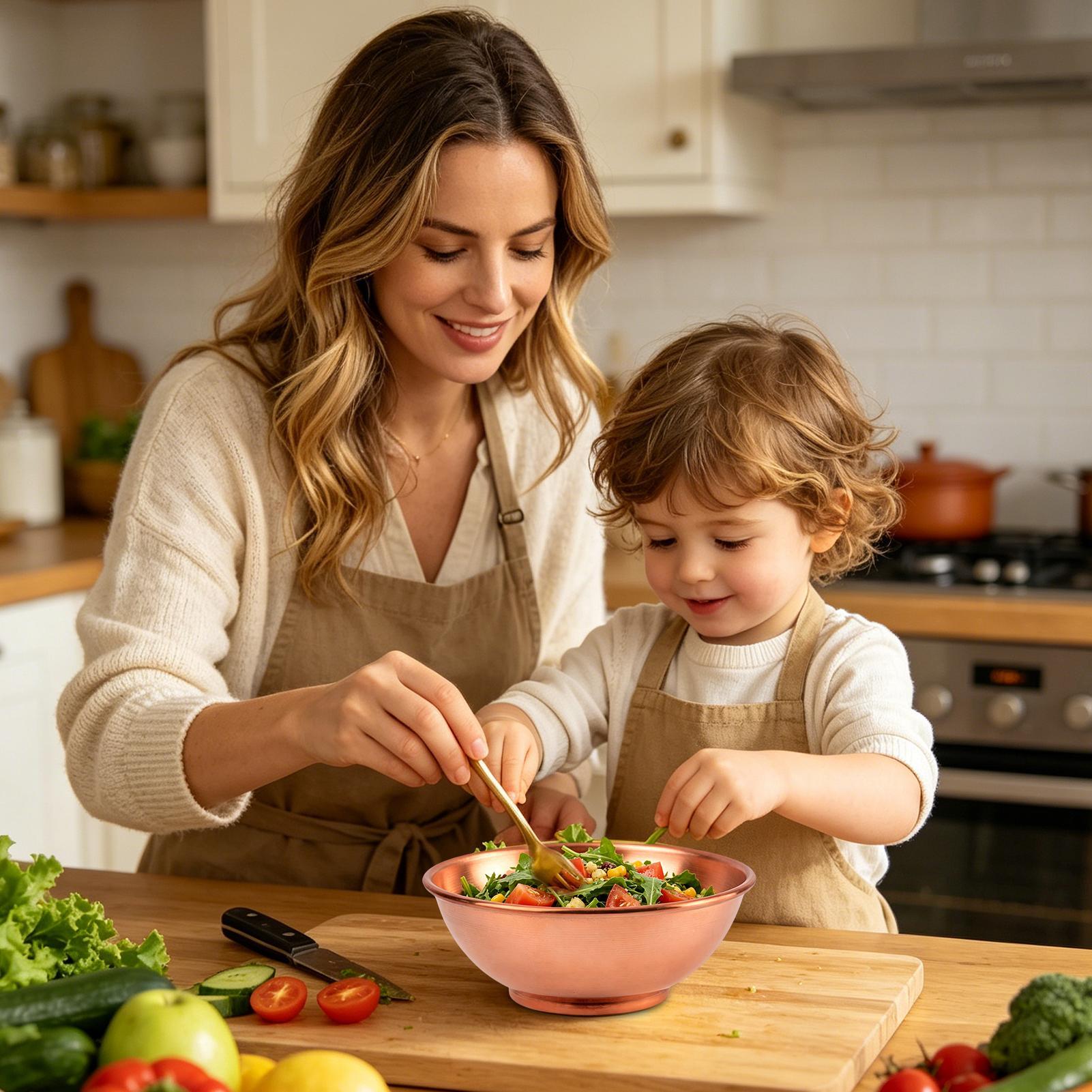 ชามทองแดงขนาดใหญ่ ภาชนะเก็บของ - Food Storage Bowls บทวิจารณ์และราคา