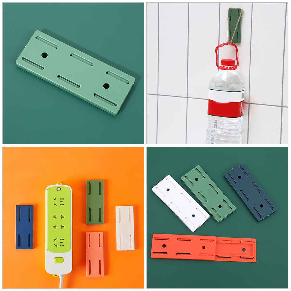ที่ยึดปลั๊กไฟแบบมีกาว 4 ชิ้น ต - Food Storage And Organizer บทวิจารณ์และราคา