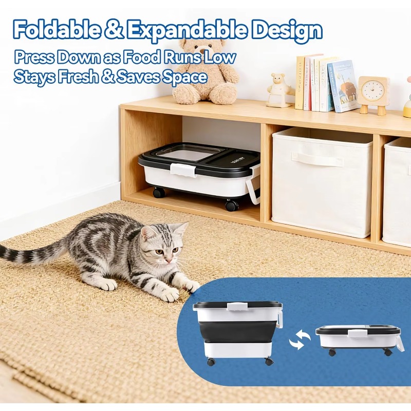 กล่องเก็บอาหารสุนัขขนาด 20-25  - Food Storage For Dog บทวิจารณ์และราคา
